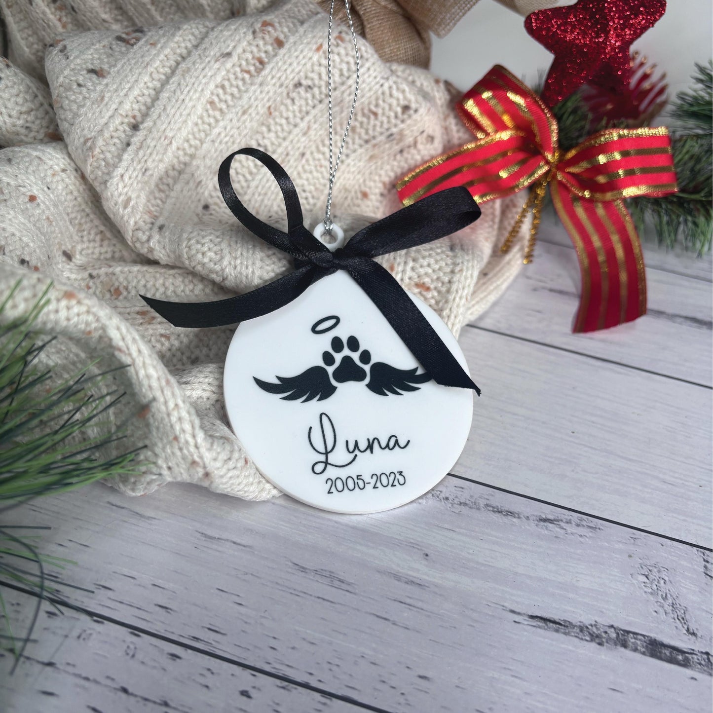 Personalised Pet Memorial Ornament