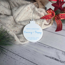 Load image into Gallery viewer, Personalised &quot;Merry Christmas to..&quot; Ornament
