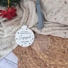 Load image into Gallery viewer, First Christmas Engaged, Married, as a Family etc.
