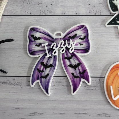 Personalised Halloween Basket Tags