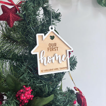 Our First Home Ornament
