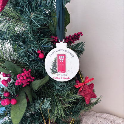 First Christmas in Our New Home Ornament