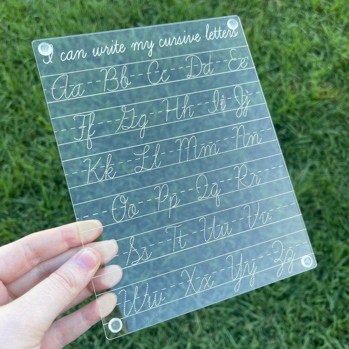 Set of 4 ‘I Can Write My …’ Boards