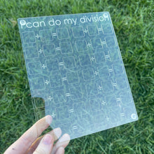 Load image into Gallery viewer, ‘I Can Do My Division’ Board
