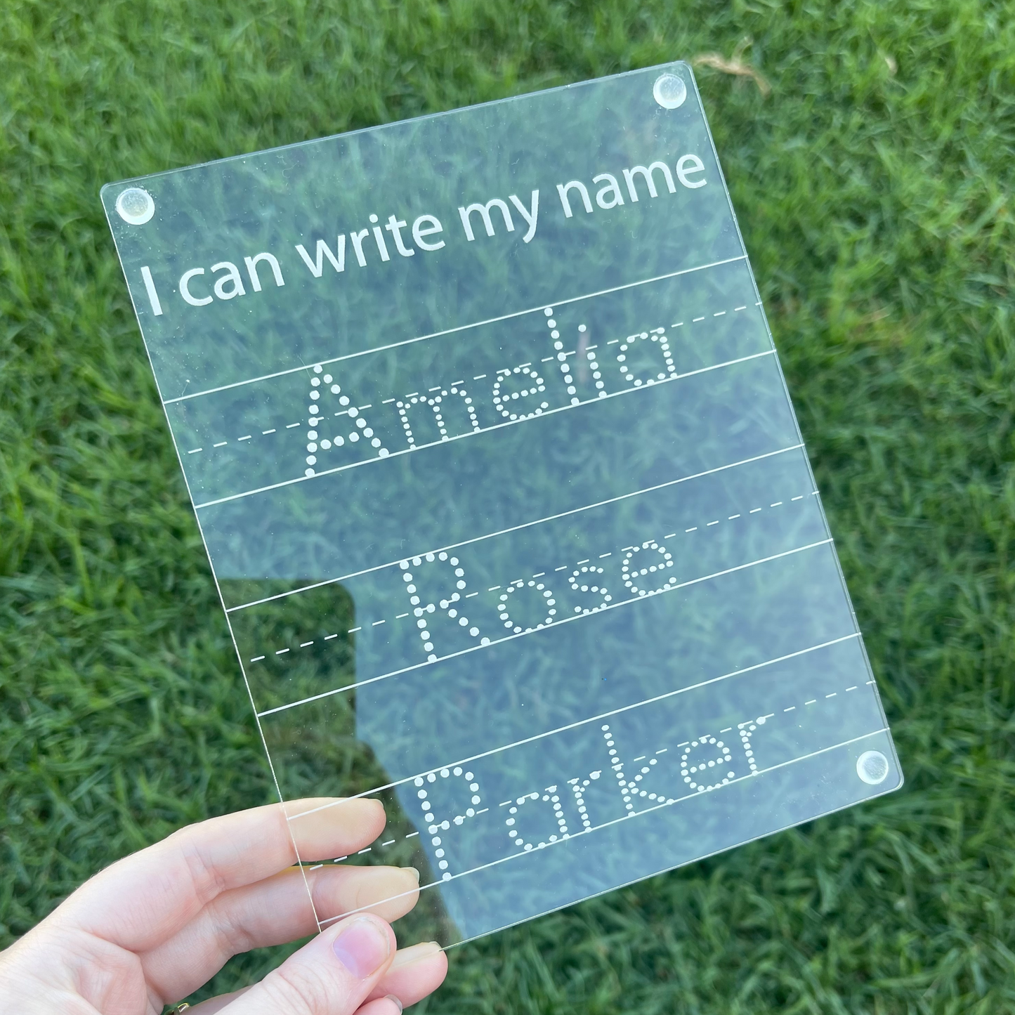 ‘I Can Write My Name’ Board