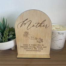 Load image into Gallery viewer, Mother Definition Plaque
