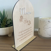 Load image into Gallery viewer, Mum Poem Plaque
